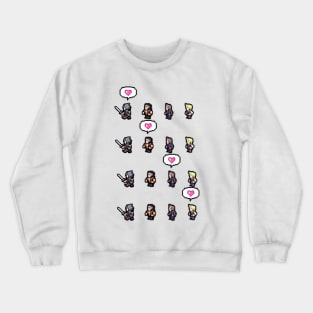 Pixel Final Fantasy XV LOVE Crewneck Sweatshirt